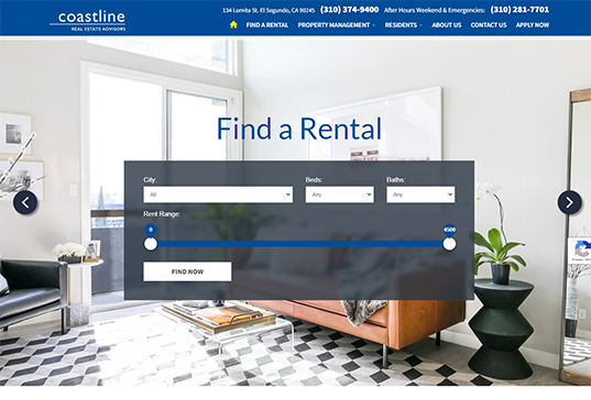 Coastline Real Estate Advisors Property Management