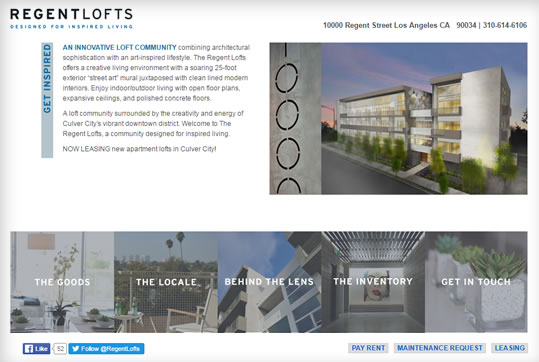 Regent Lofts Property Management