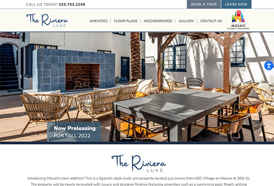 The Riviera Luxe Student Housing